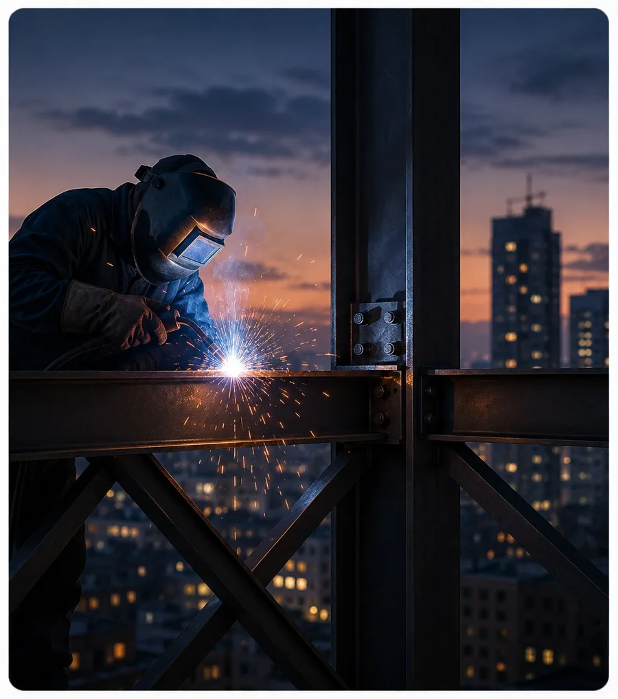 Soldas e estruturas